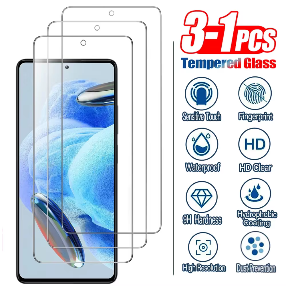 Verre trempé pour Redmi Note 15 14 13 12 11 9 10 13C 12C 10C 15R 14C Note 15 Pro 14S 9S Turbo 4 Pro