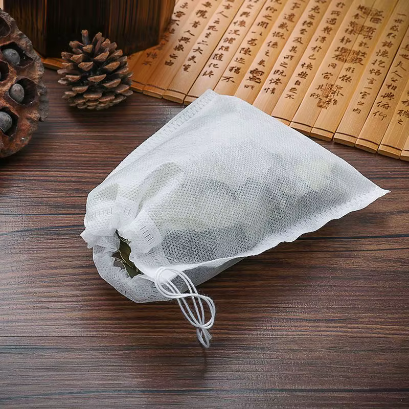 Sachets de Thé en Tissu Non Tissé avec Ficelle, Infuseur à Thé, Épices, Café, Thermoscellé, Poudres 