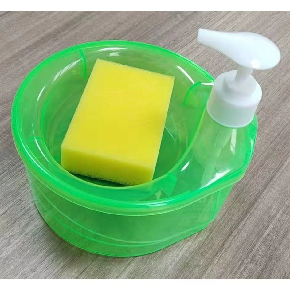 Distributeur de liquide de vaisselle de cuisine créatif autonettoyant, boîte de presse, boîte de dis