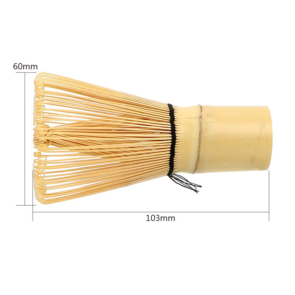 Cérémonie japonaise bambou Chasen 100 Matcha thé vert poudre fouet brosse à thé accessoires de cuisi