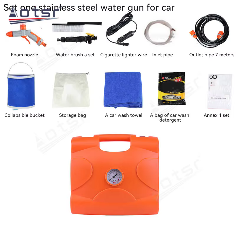 Machine de lavage de voiture 220V haute tension, dispositif de lavage de voiture portable, auto-serv