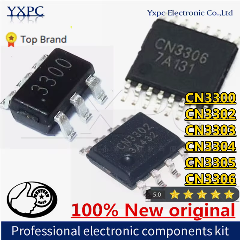 10 pièces CN3300 SOT23-6 CN3302 CN3303 CN3304 CN3305 SOP-8 CN3306 TSSOP16 Puces