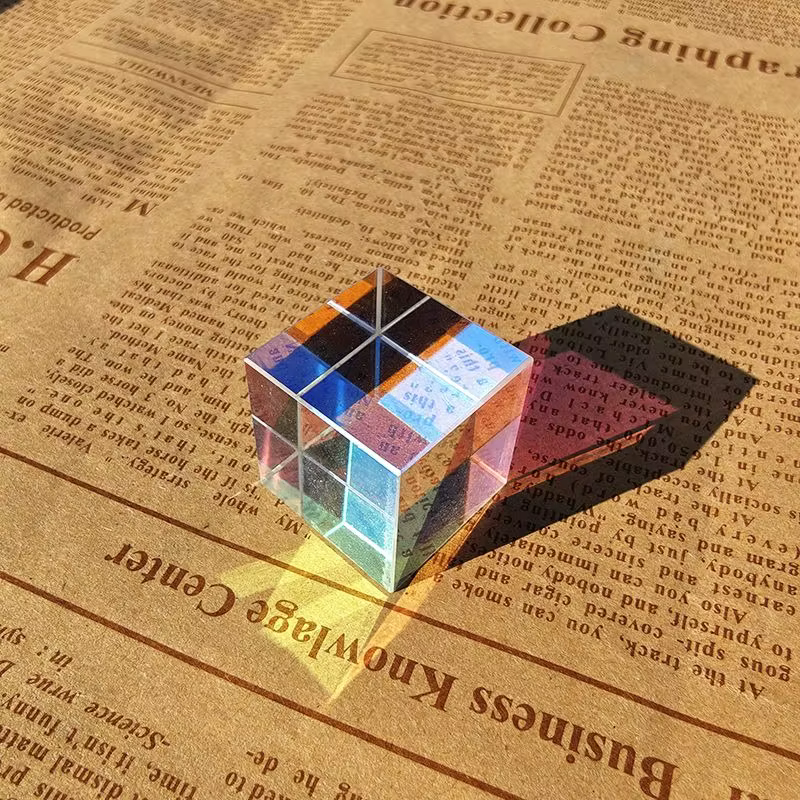 Prisme Dichroïque en Verre, Prisme X-Cube pour Faisceau Photographique, Mathiation, Accessoires de P