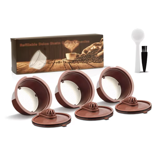 ICafilas-Adaptateur de capsule de café réutilisable, dosette avec Dolce Gusto, machine à crème, supp