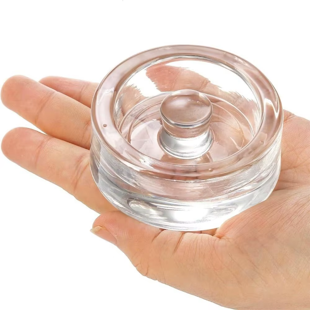 1/2/4 Pièces Poids de Fermentation en Verre Transparent avec Poignée pour Bocaux à Large Ouverture e