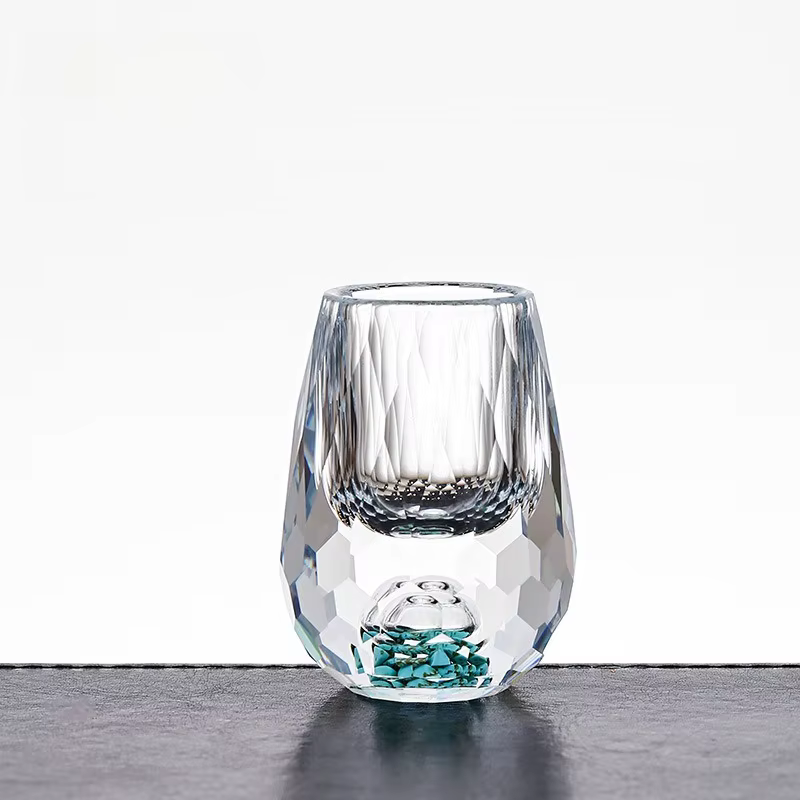 Ensemble de verres à vin en cristal de 15ML, verres à vin luxueux et mignons sans BPA très adaptés à