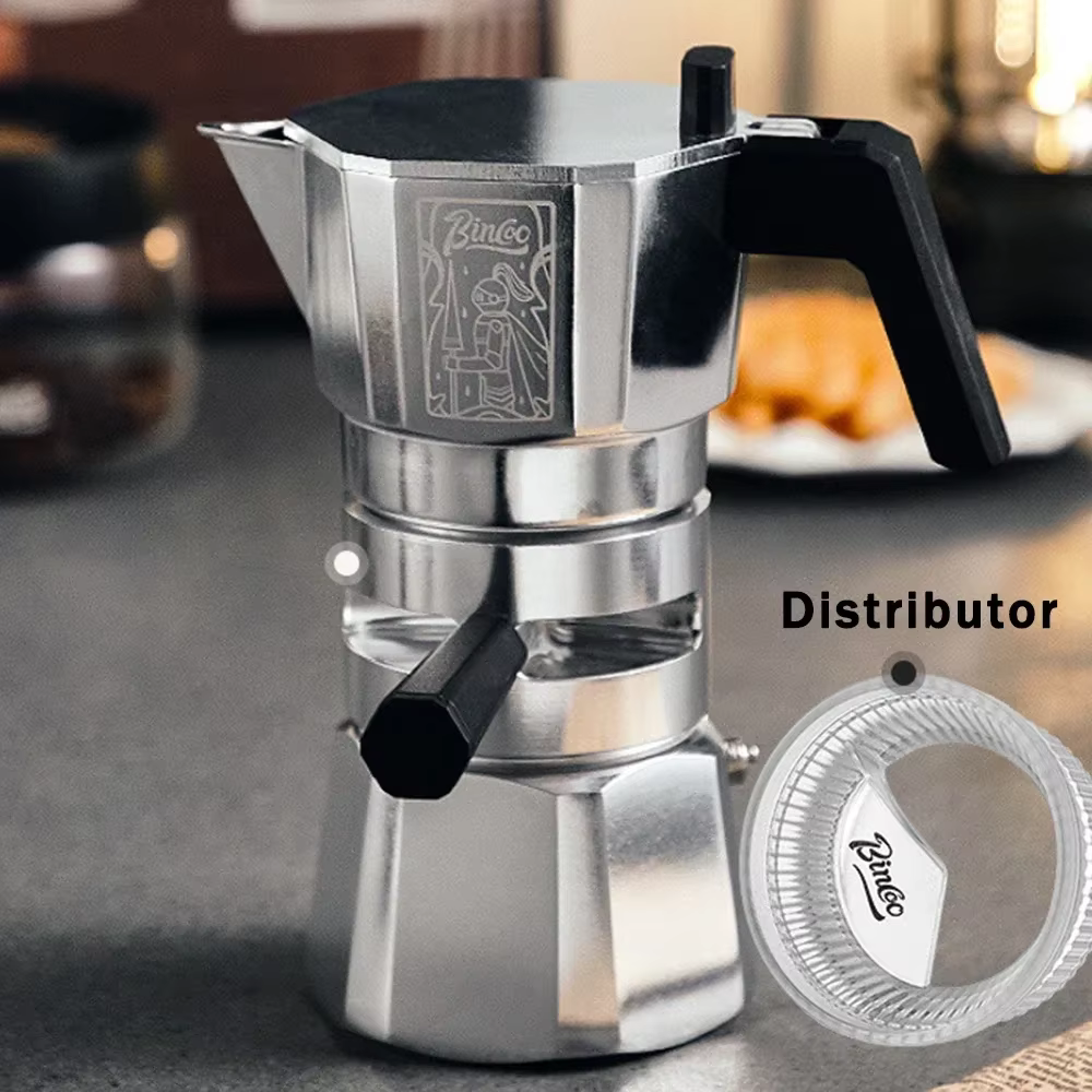 Pot Moka à Double Valve à température constante, 120ML, petite Machine à café domestique, extrait d'
