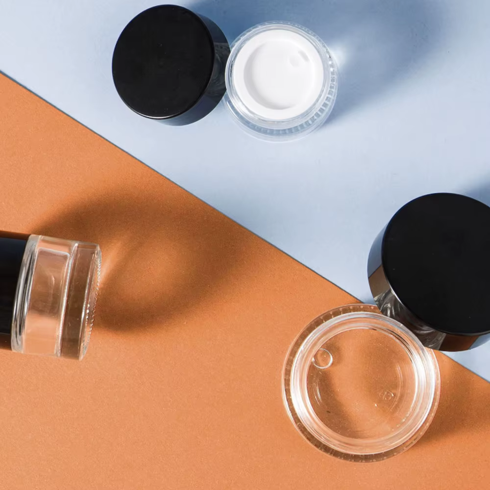 Pot en verre de 5ml, 20 pièces, conteneur de maquillage, bouteilles de crème pour le visage, boîte d