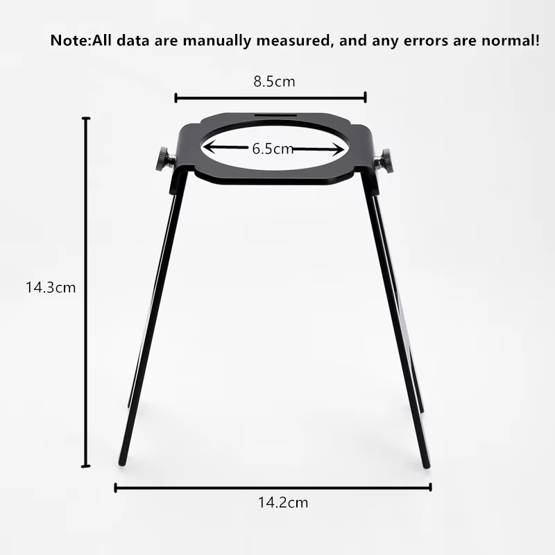 Support d'égouttement de café en alliage d'aluminium Portable détachable, Machine à expresso univers