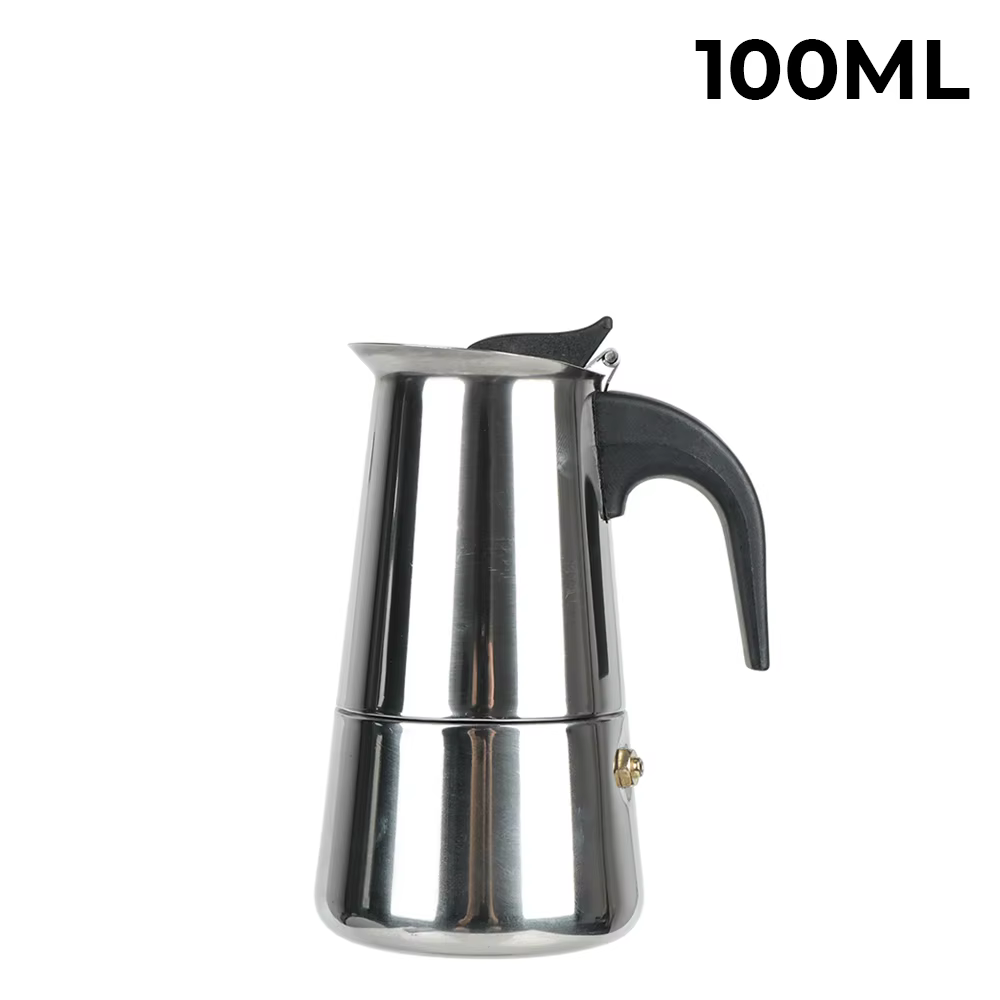 Cafetière Moka en acier inoxydable, 2/4/6/9 tasses, moka expresso Latte, filtre de cuisinière, cafet