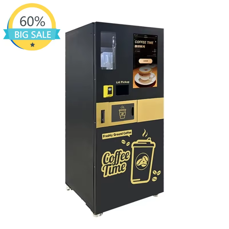Machine à café automatique professionnelle entièrement fonctionnelle, distributeur d'espresso et de 