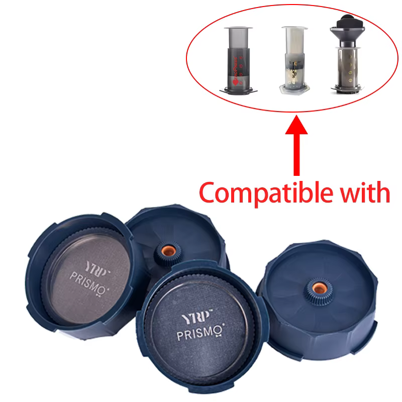 Accessoires de café prismo presse française expresso cafetière Portable bouchons de filtre anti-gout