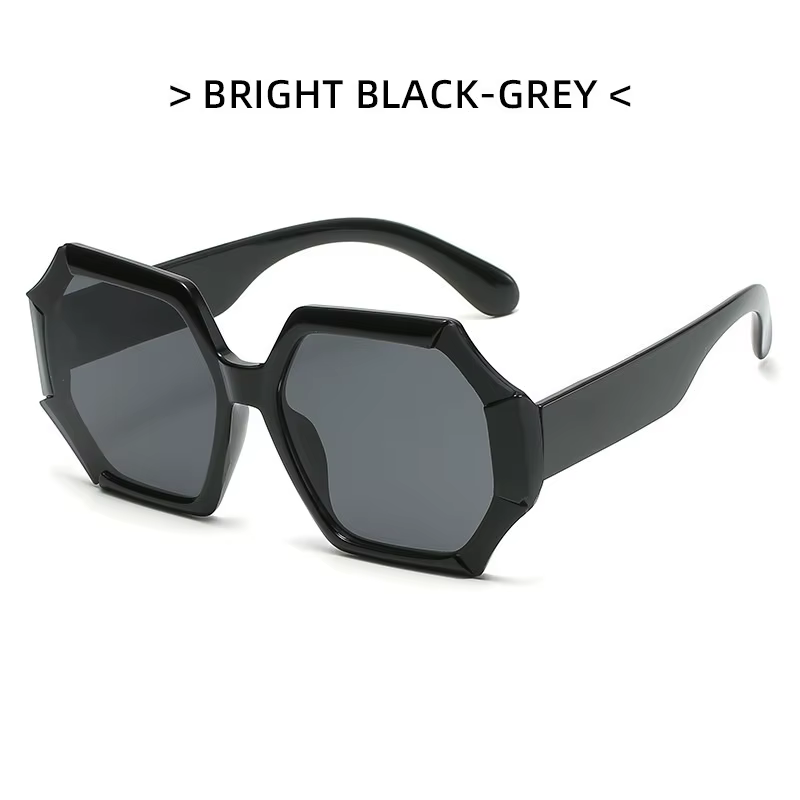 LONSY Vintage Oversize Round Sunglasses Women Luxury Brand Design Retro Sun Glasses Female Big Frame