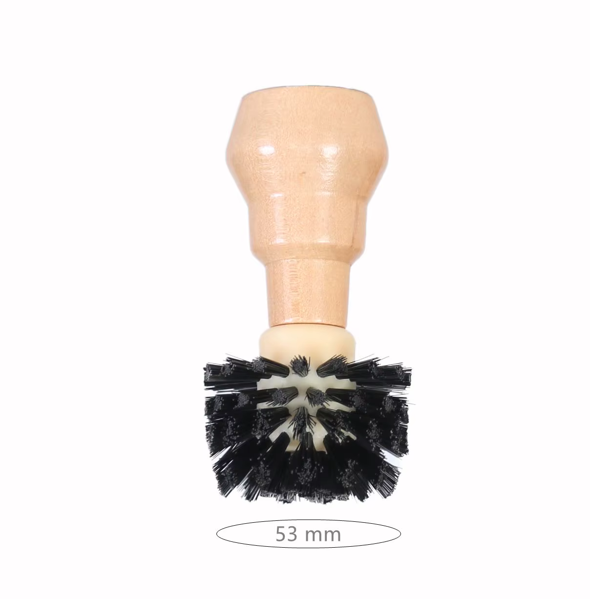 Brosse professionnelle pour expresso, tête de brassage, brosse de nettoyage du café, petit manche en