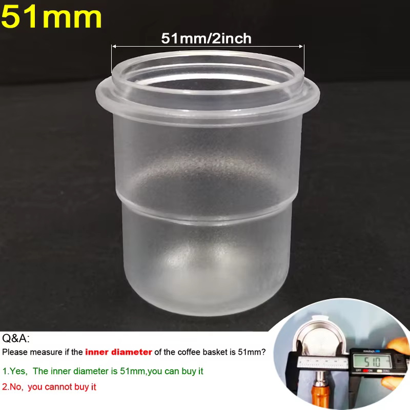 Tasse doseuse de café 51/58mm, pour porte-filtres à expresso 51/58mm, Extraction concentrée, tasse/a
