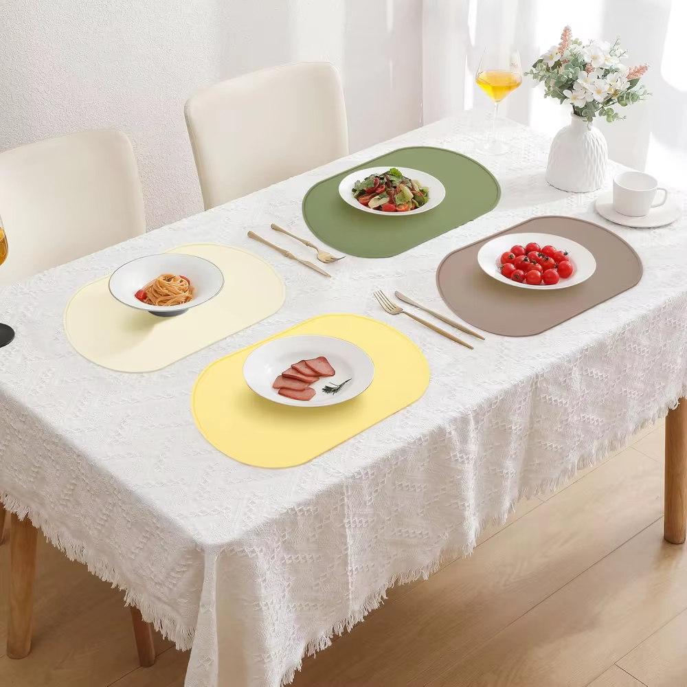 Sets de table en silicone