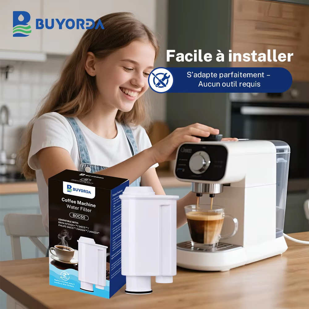 Filtre À Eau Pour Café Buyorda Compatible Avec Brita Intenza+