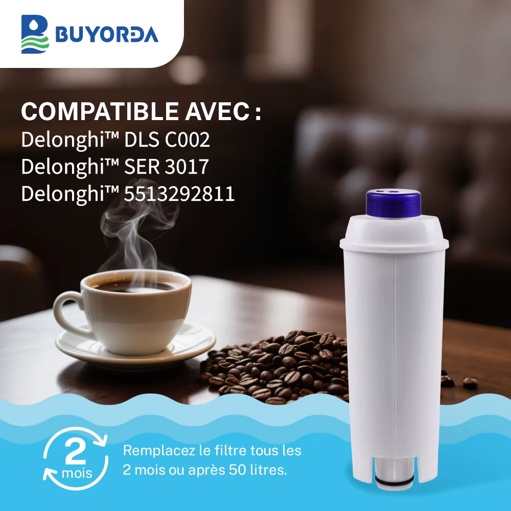 Filtre Pour Machine À Café Compatible Avec for Delonghi DLSC002
