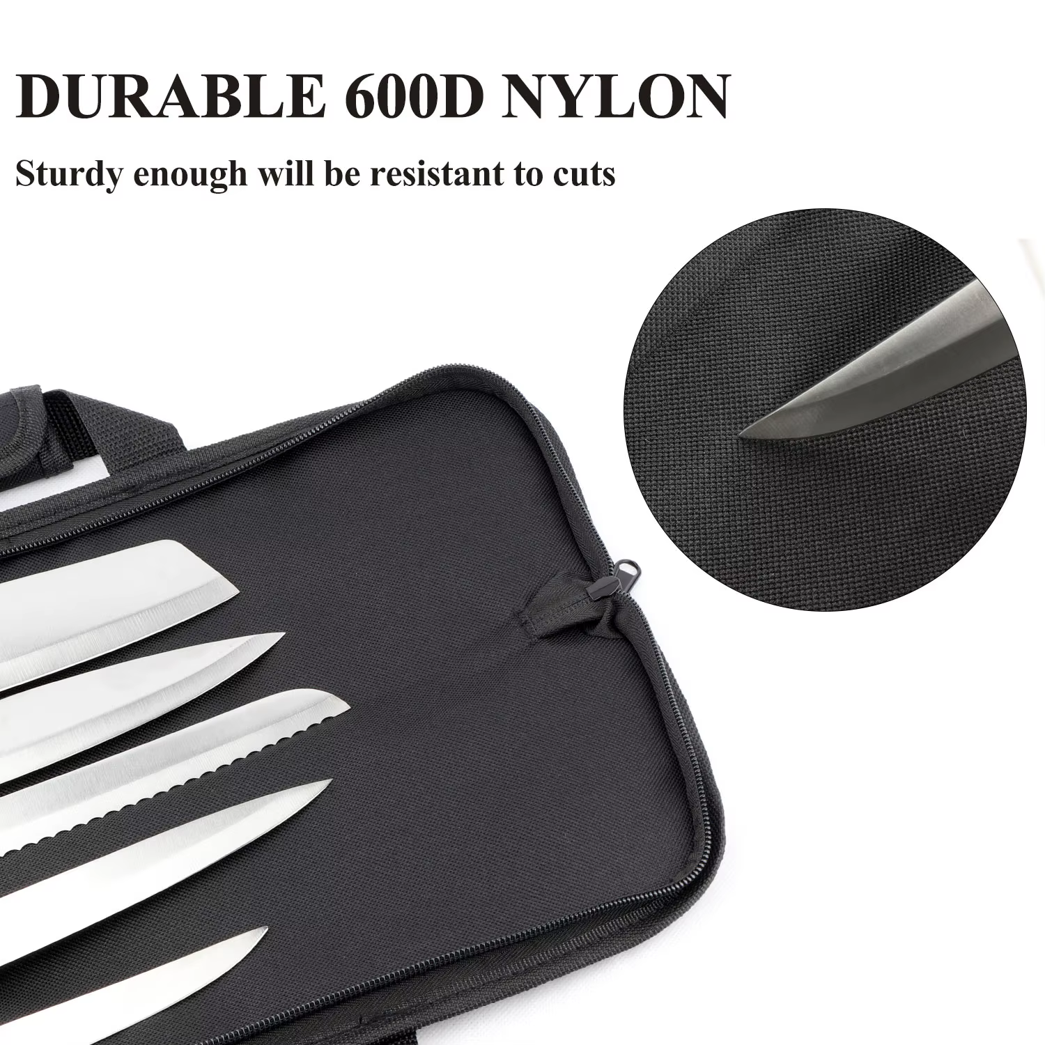 WESSLECO – sac à couteaux de Chef en Nylon