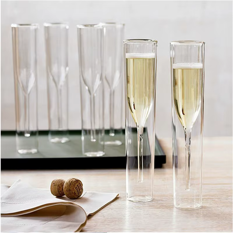 Verre à Champagne à Double Paroi