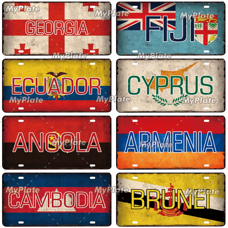 [MyPlate] affiche de drapeau National
