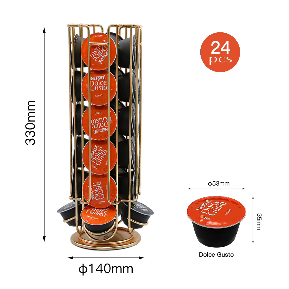 Support de dosette de café rotatif standard pour Dolce Gusto
