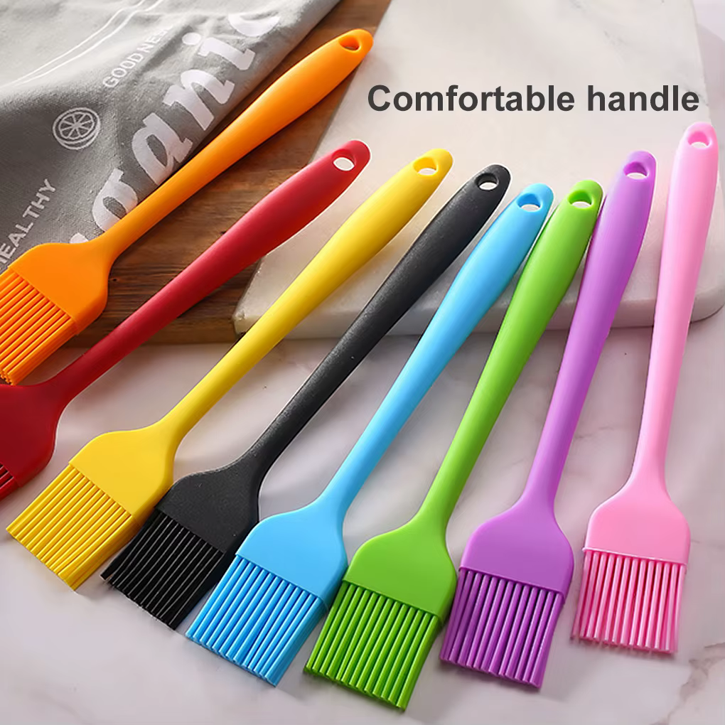 Brosse à pâte à modeler en Silicone, brosses à huile pour gâteaux, pain, beurre, outils de cuisson, brosse de Barbecue de cuisine, ustensile de cuisson