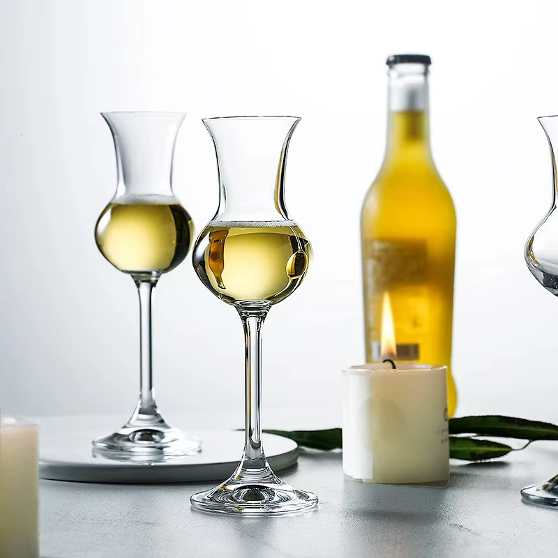 Verre à Champagne en Clip pour Dégustation de Vin