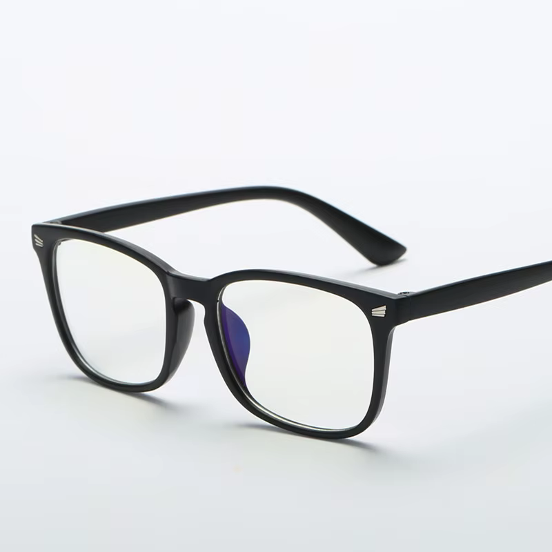 Lunettes carrées unisexes à la mode, lunettes simples, à monture complète, pour hommes et femmes, lunettes optiques de protection contre les radiations