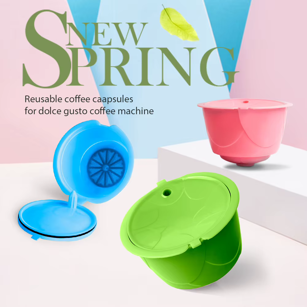 Goutteur Dolci Gusto réutilisable pour Nescafé Dolce Gusto Rose