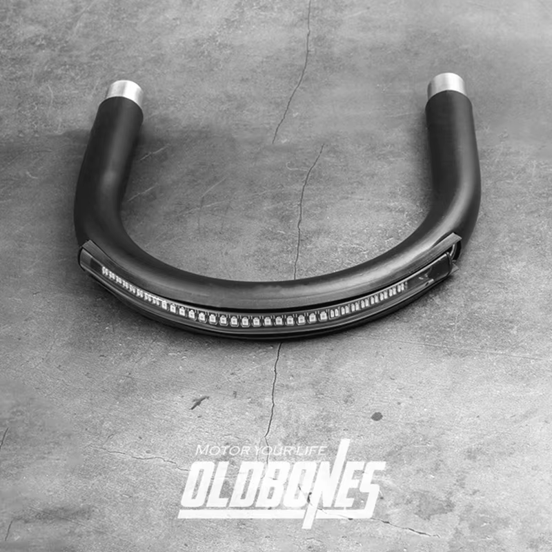 Boucle de cerceau de cadre de siège de moto, 230mm, compatible avec Yamaha, Kawasaki, Honda, Suzuki, 73Inboulon ber Bobber Chopper