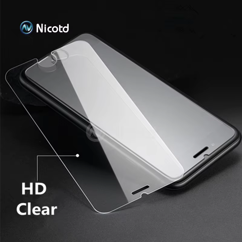 Verre trempé pour iPhone 6 6S Protecteur d'écran pour iPhone 7 Plus Film de verre pour iPhone 8 plus X 5 5S Protection 12 Pro Max 11
