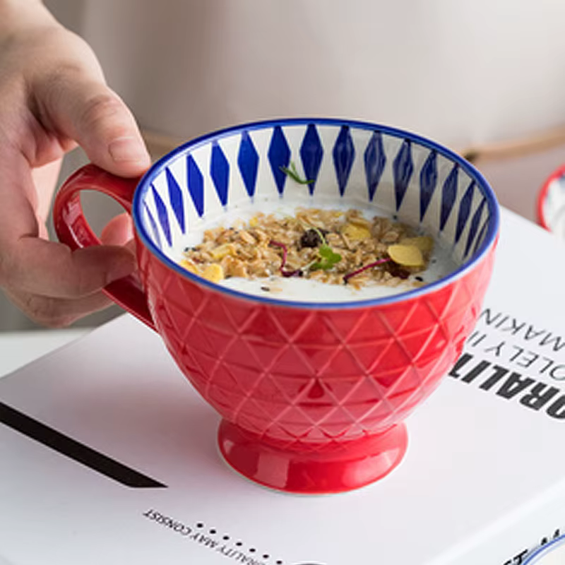 Tasse en céramique de style européen
