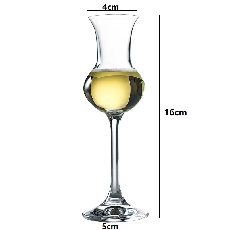 Verre à Champagne en Clip pour Dégustation de Vin