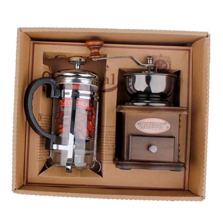 Ensemble de moulin à café pour cafetière
