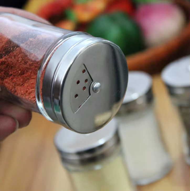 Bouteille d'assaisonnement en verre