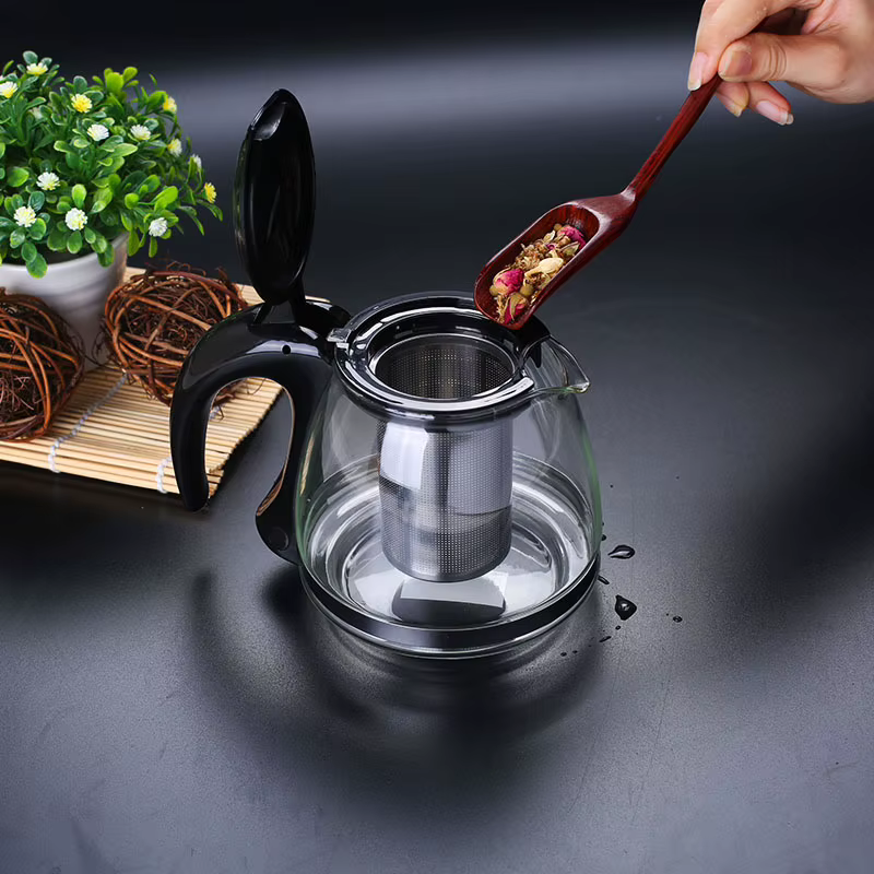 Théière en verre au Design créatif 750ml et 1200ml