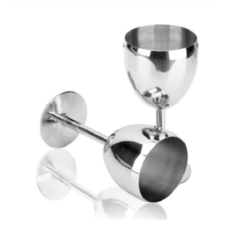 Verre à vin en acier, tasse à boire 180/240/350ml