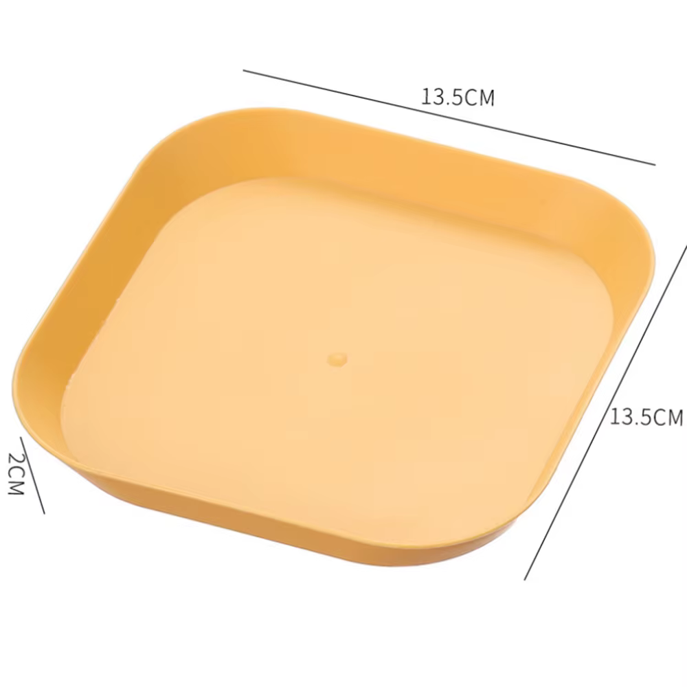 Assiette de fruits en plastique pour la cuisine