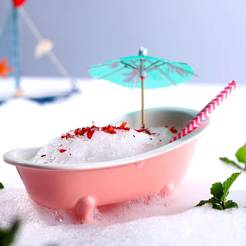 Verres à cocktail créatifs 3D MINI en forme de baignoire