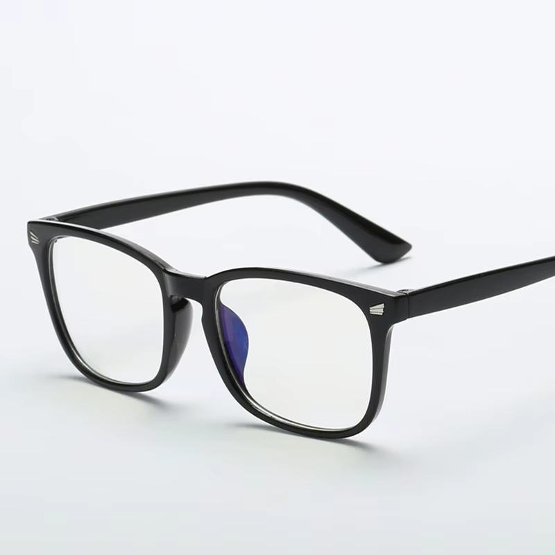 Lunettes carrées unisexes à la mode, lunettes simples, à monture complète, pour hommes et femmes, lunettes optiques de protection contre les radiations