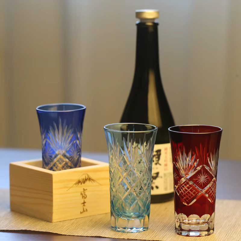 Verres Traditionnels Japonais Saké Français ou Verre