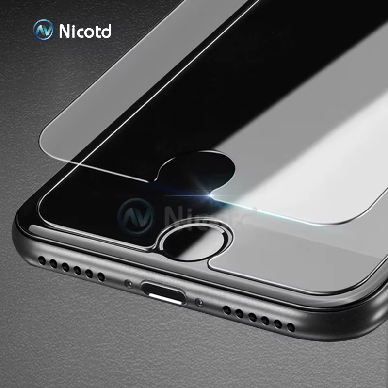 Verre trempé pour iPhone 6 6S Protecteur d'écran pour iPhone 7 Plus Film de verre pour iPhone 8 plus X 5 5S Protection 12 Pro Max 11
