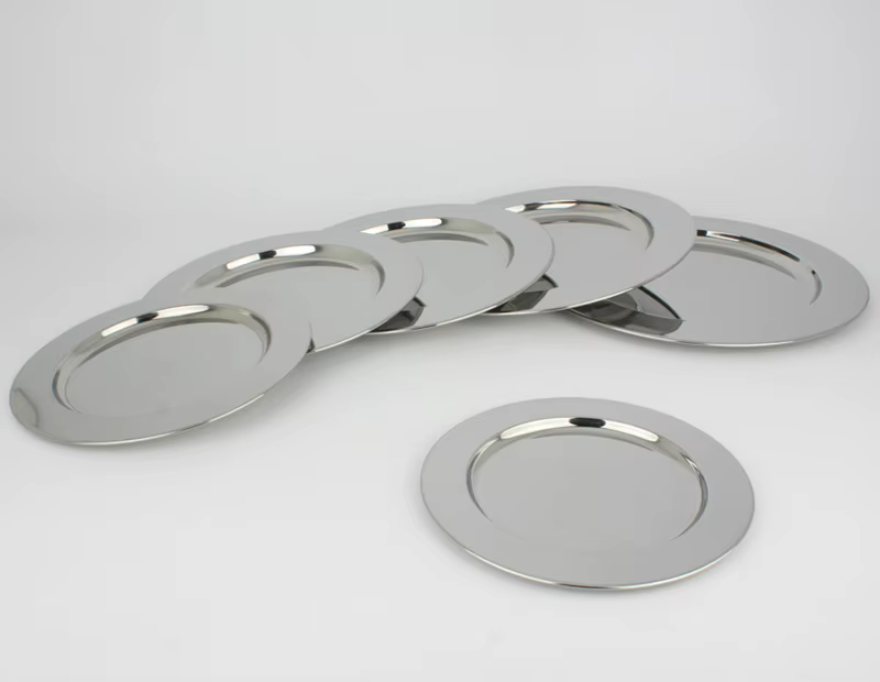 Broadside assiette à soupe polyvalente en acier inoxydable