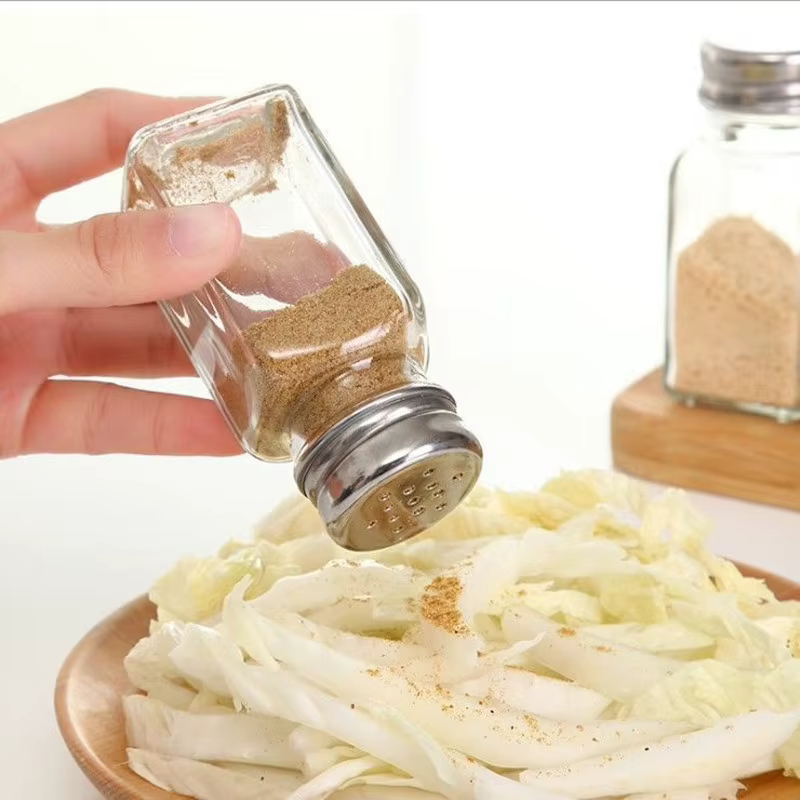 Bocaux à Épices en Verre Style AfricSquare