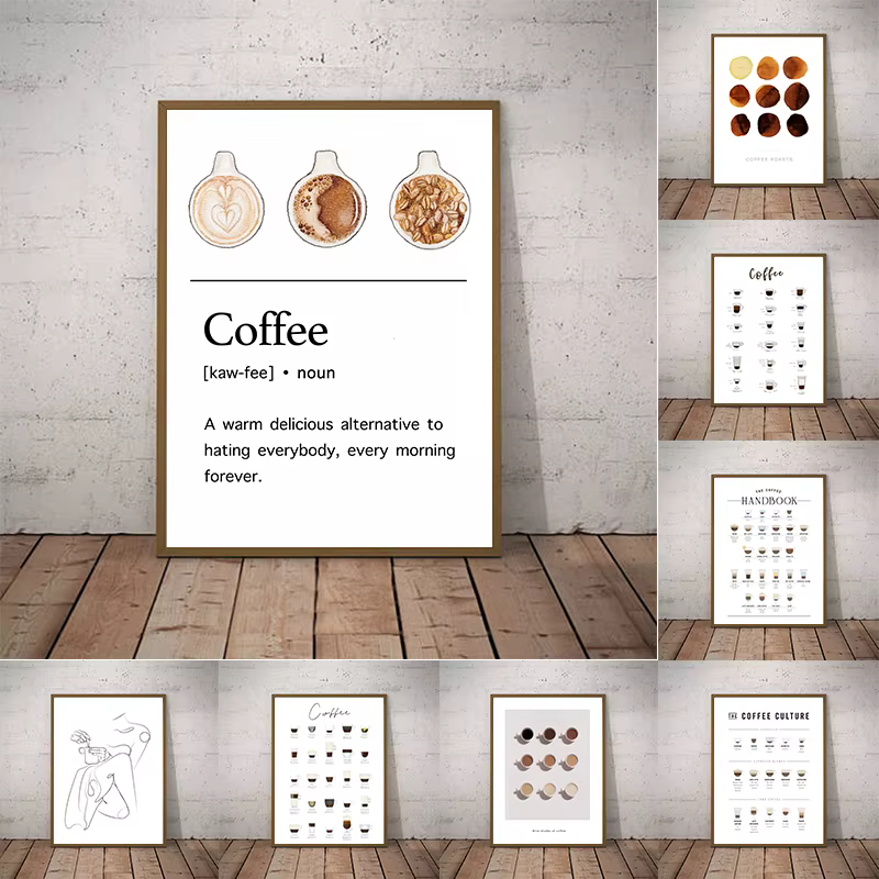 Affiche de Guide de café