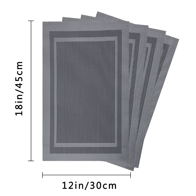 Topfinle – napperons en plastique et bambou