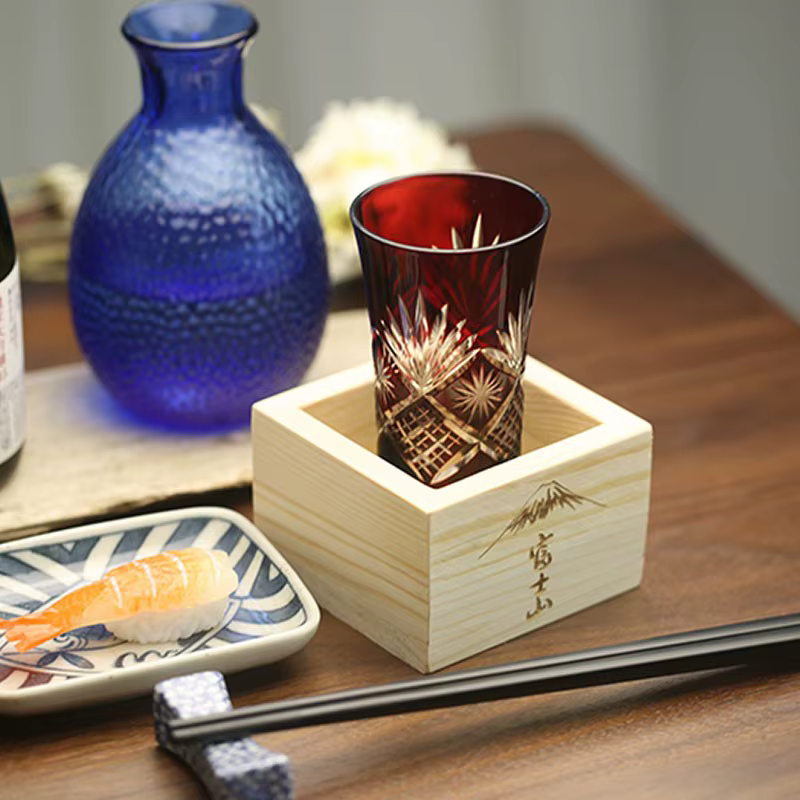 Verres Traditionnels Japonais Saké Français ou Verre