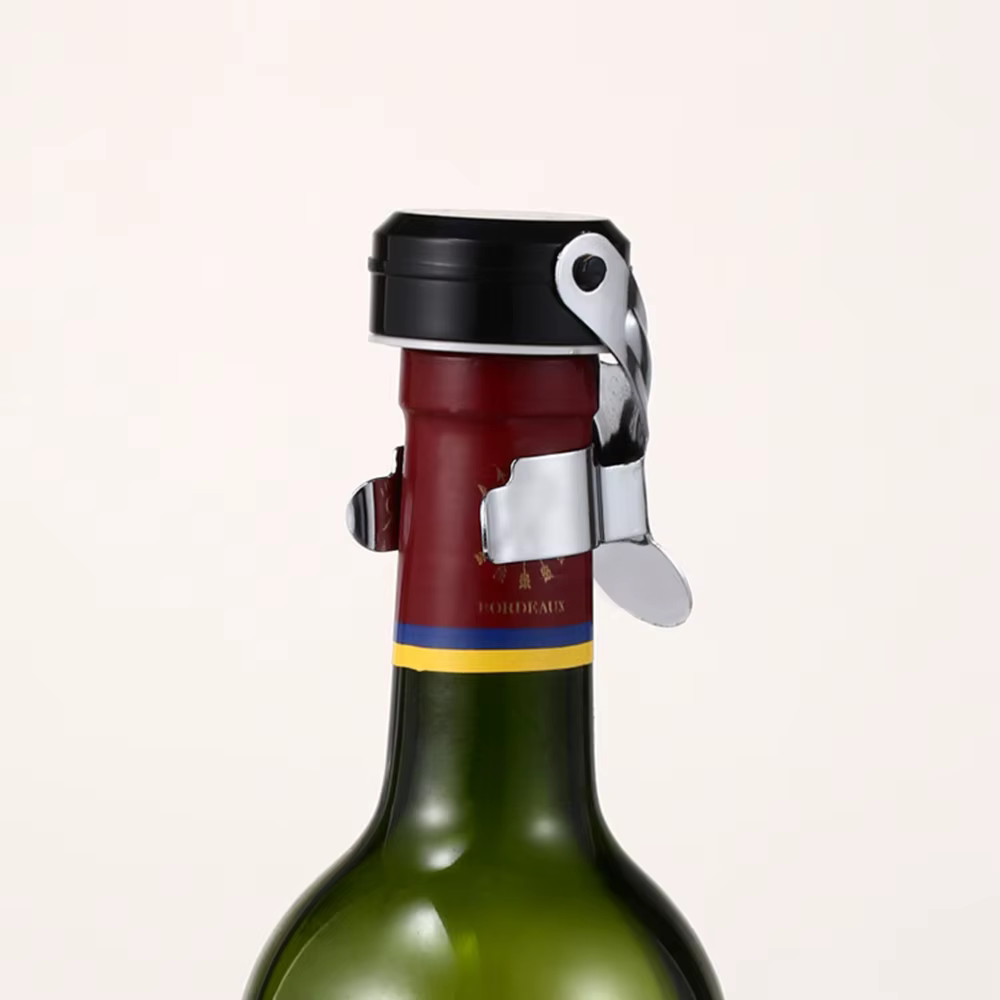 Scellant de bouteille de champagne en acier inoxydable