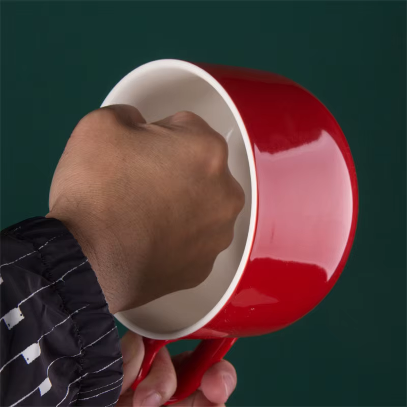 Tasse à café en céramique de grande capacité